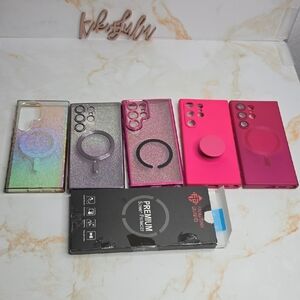 Samsung Galaxy Ultra 24 Bundle Of Magnesafe Cases And Screen Protecor
